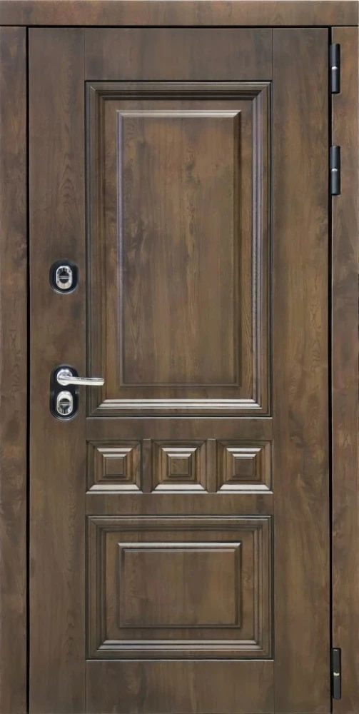 Входная дверь ДвериПРО Аура Гладкая Белый матовый DPRO226165 внешняя сторона